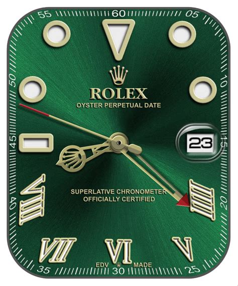 rolex clock face for apple watch